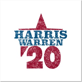 Kamala Harris 2020 and Elizabeth Warren on the one ticket? Posters and Art